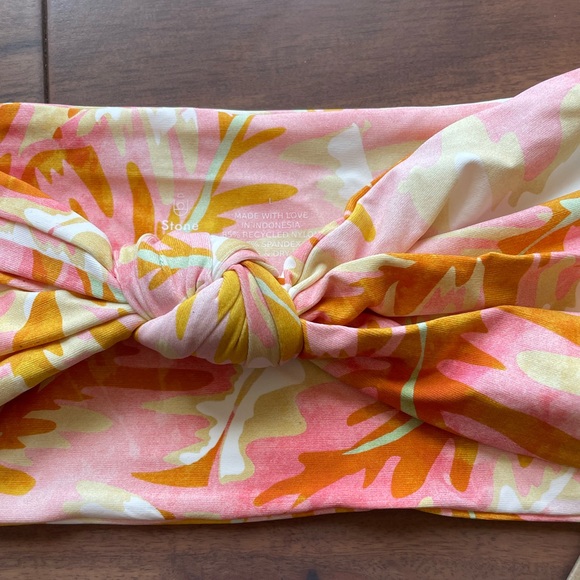 Stone Fox Swim Lele Swim Top Tropix Size L - Picture 4 of 8